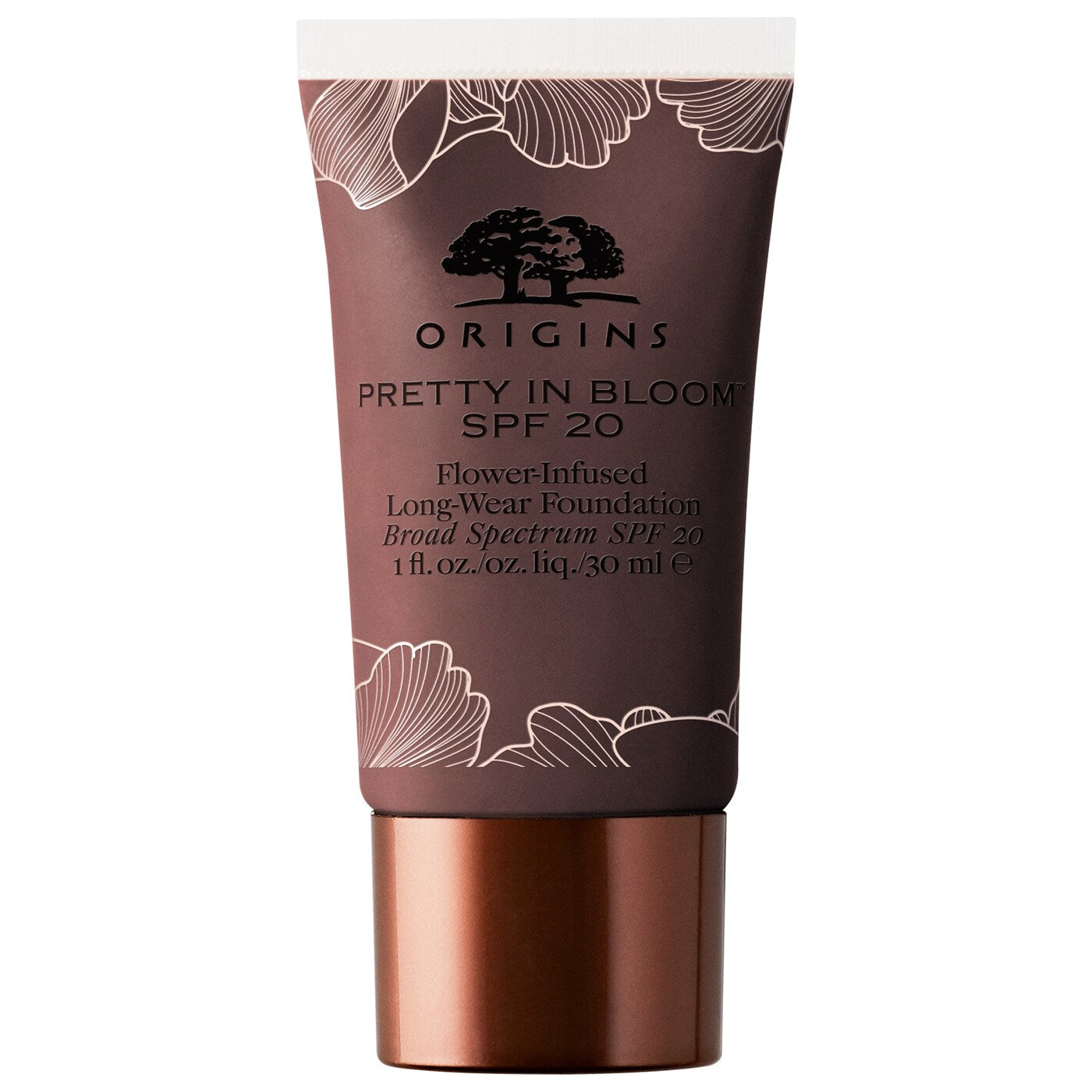 Origins, Pretty In Bloom, pitkäkestoinen, kermainen meikkivoide 740 Very Deep Cool SPF 20 30 ml