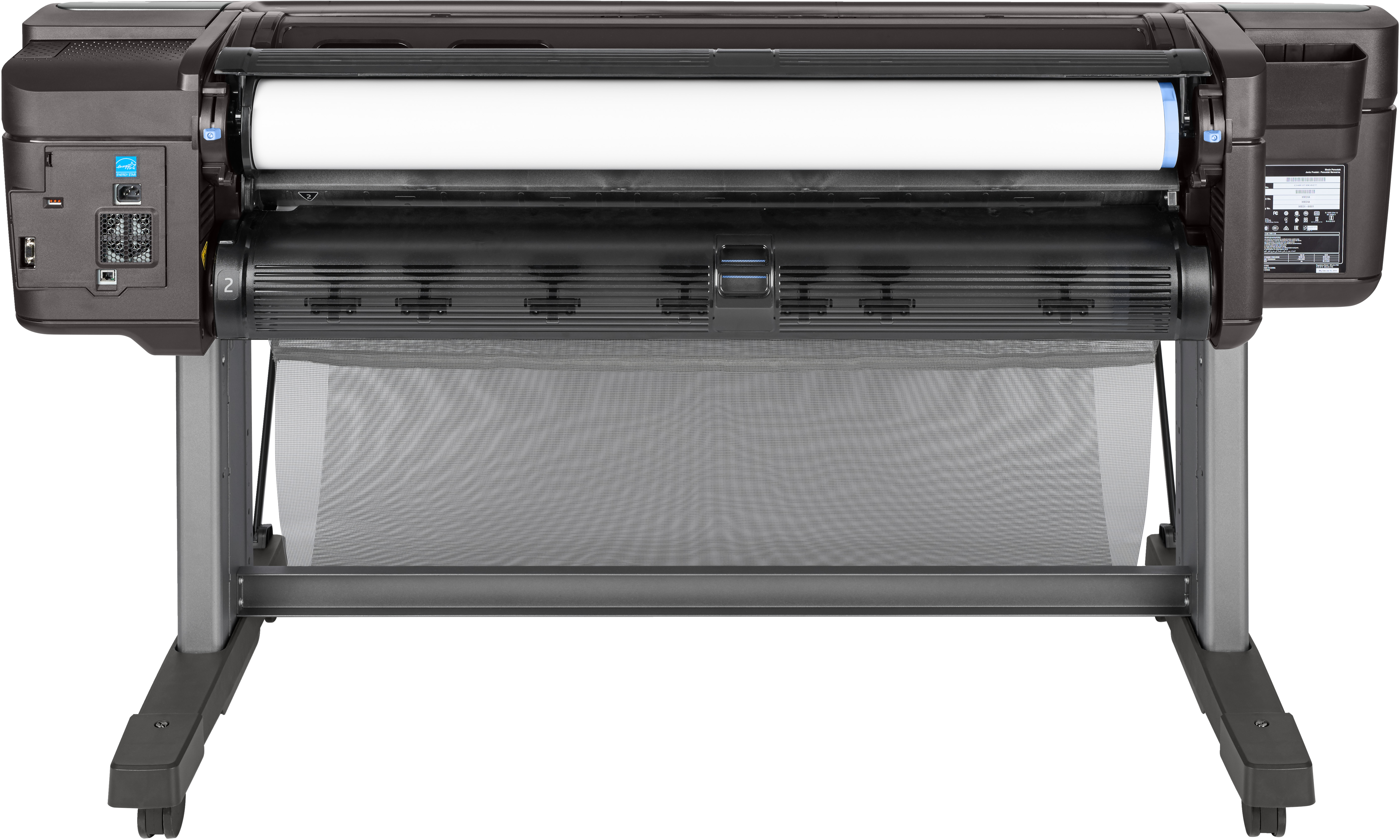HP Designjet Z6 PostScript -tulostin, 44 tuumaa, Lämpömustesuihkutulostin, 2400 x 1200 DPI, PostScript 3, PDF 1.7, HP-GL/2, TIFF, JPEG, HP-RTL, CALS G4, Syaani, Valokuva musta, Mattamusta, Magenta, Keltainen, 2400 x 1200 DPI, 85.1 m²/hr