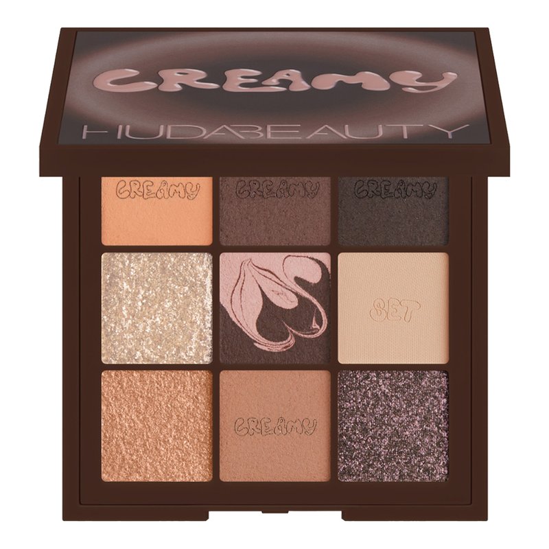 Huda Beauty Creamy Obsessions — luomiväripaletti Brown
