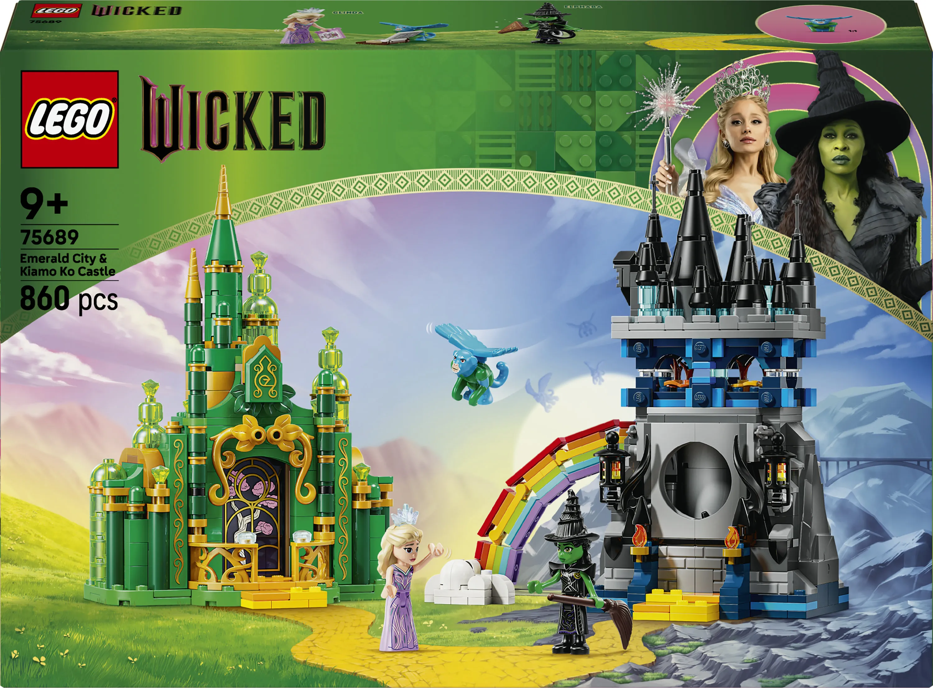 LEGO Wicked 75689 Emerald City ja Kiamo Ko ‐linna