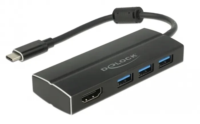 Delock - Retail Pack - telakointiasema - USB-C 3.1 / Thunderbolt 3 - HDMI