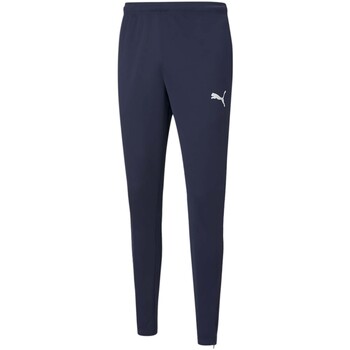 PUMA Urheiluhousut 'Team Rise' laivastonsininen / valkoinen
