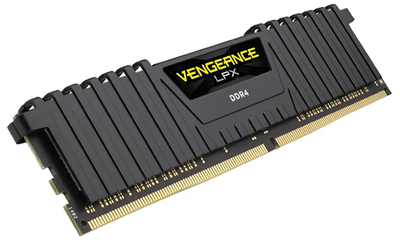 Corsair Vengeance LPX DDR4-3000 - 16GB - CL16 - Single Channel (1 pcs) - Intel XMP - Musta