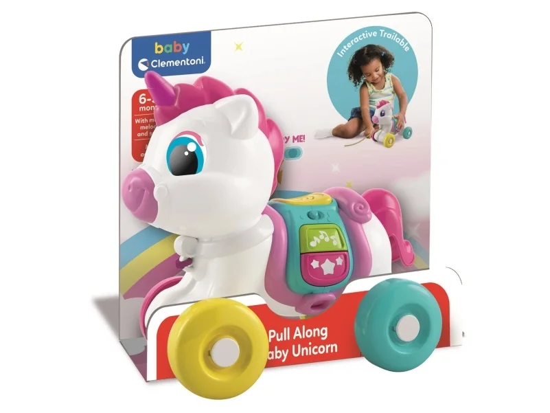 Clementoni Pull Along Unicorn