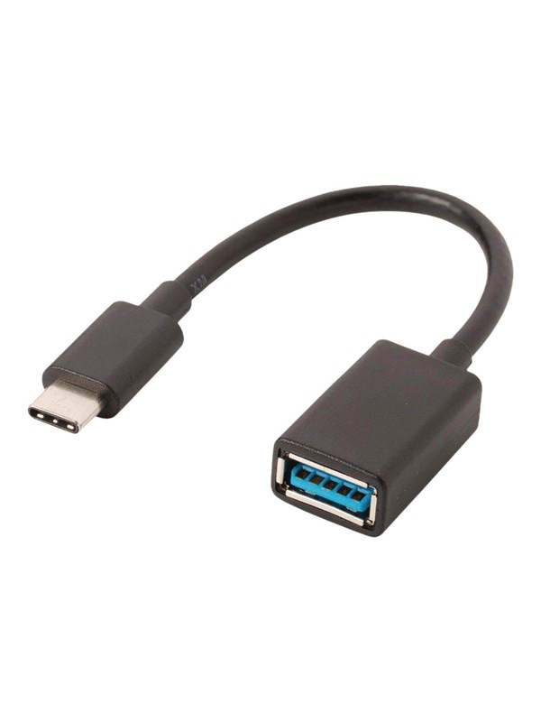 Nedis USB-CTM Sovitin | USB 3.2 Gen 1 | USB-CTM Uros | USB-A Naaras | 5 Gbps | 0.15 m | Pyöreä | Niklattu | PVC | Musta | Laatikko