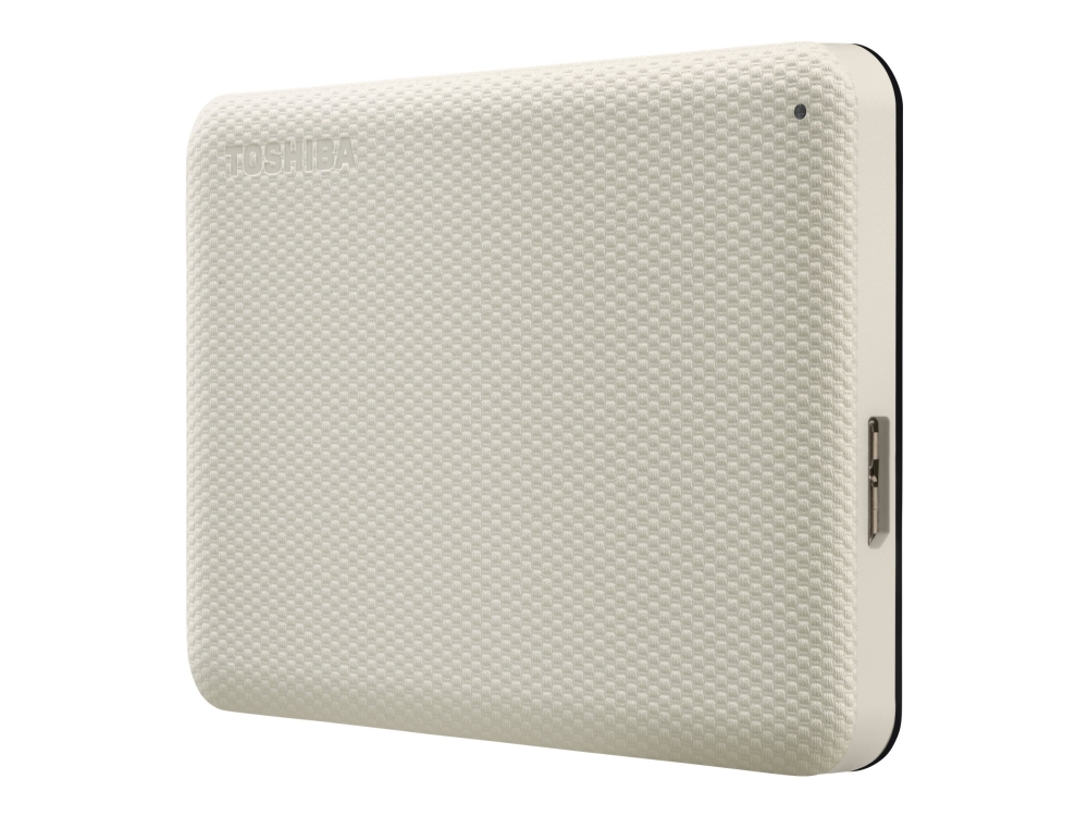 Toshiba Canvio Advance - Ulkoiset kovalevyt - 1TB - Valkoinen