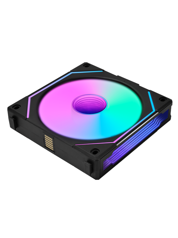 Lian li UNI FAN SL INF Reverse Black - 120mm, infinity RGB, PWM, single pack
