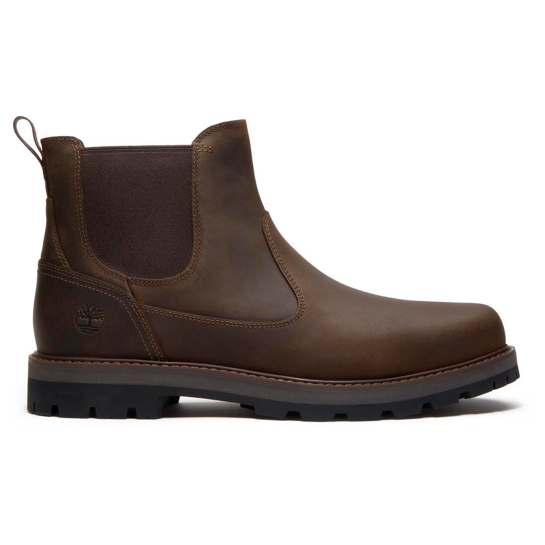 TIMBERLAND Chelsea-bootsit tummanruskea