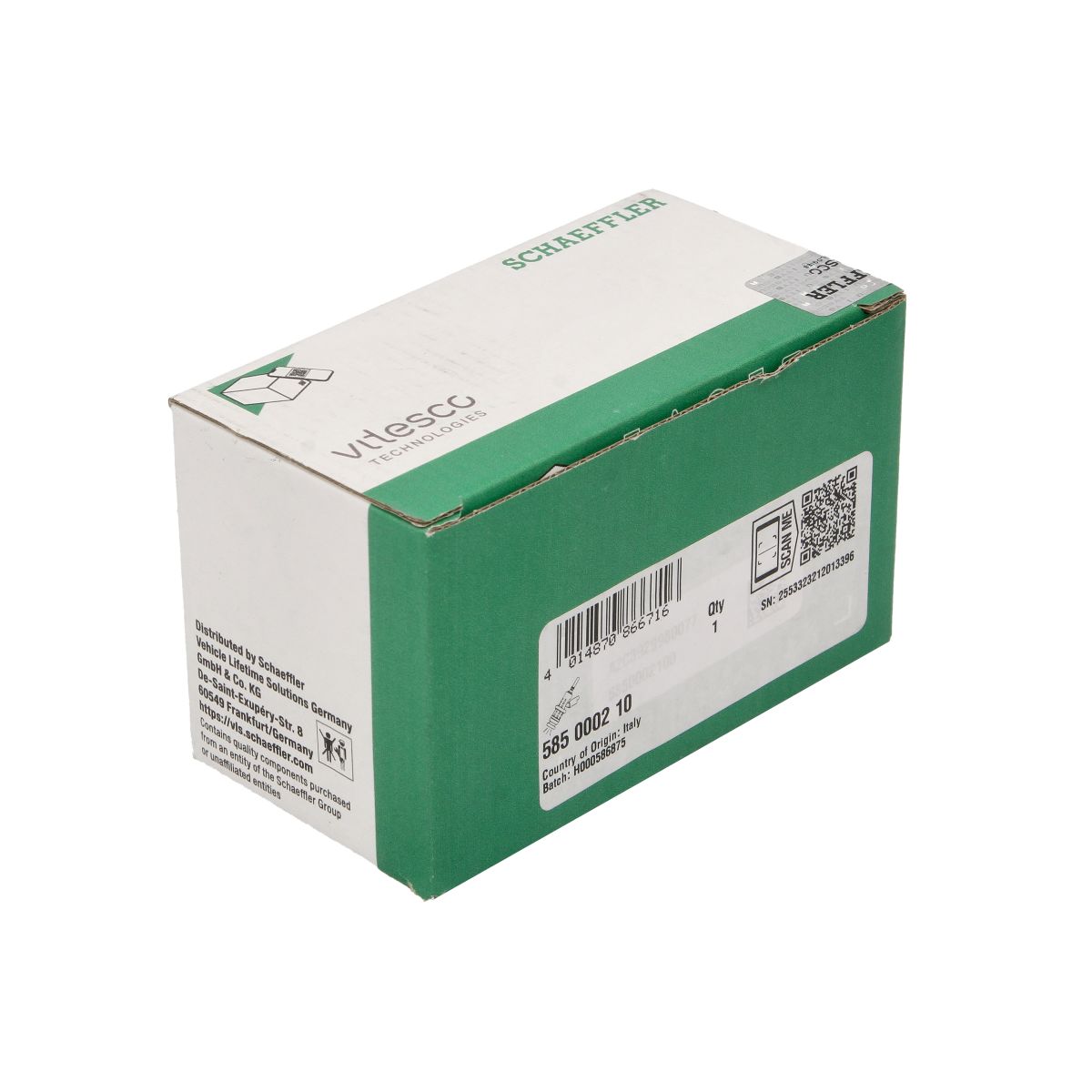 Annostelumoduuli, urearuiskutus Schaeffler Vitesco 585 0002 10