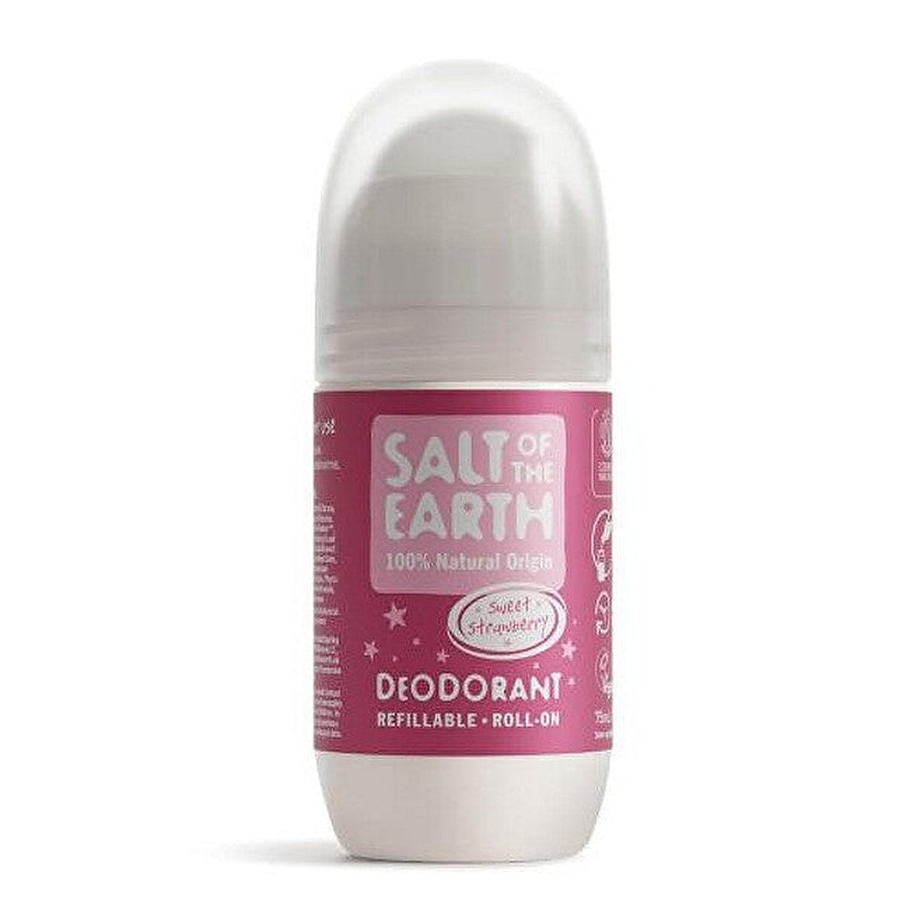 Salt-of-the-earth -deodorantti roll-on mansikka 75 ml
