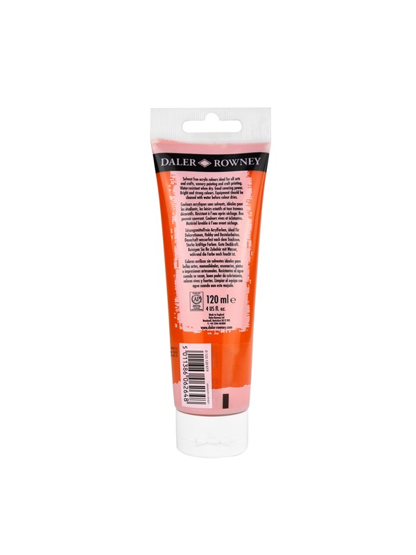 Graduate Acrylic 120 ml Kadmium Orange Hue