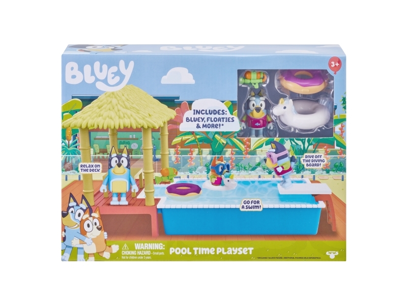 Bluey Pool time playset