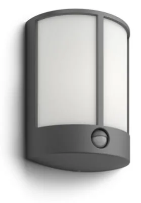 Philips myGarden Stock ulkoseinävalaisin 5,5W, Seinävalaistus ulkotiloihin, Antrasiitti, Metalli, IP44, Patio, Puutarha, II