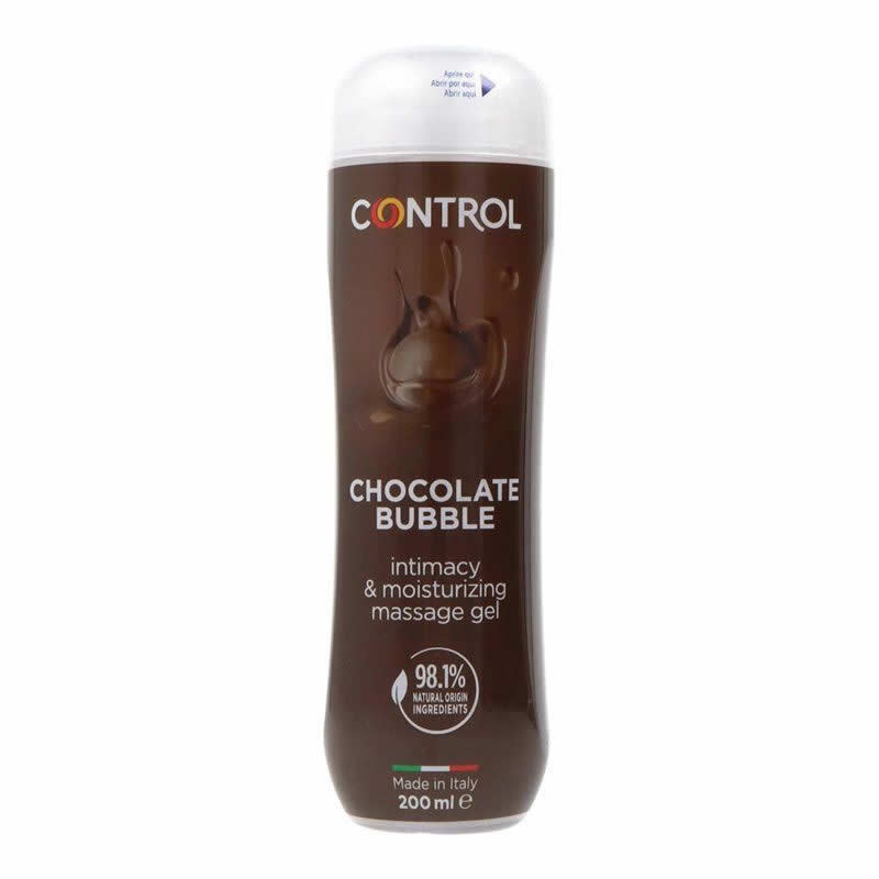 Control Suklaa Bubble Hierontageeli 200ml