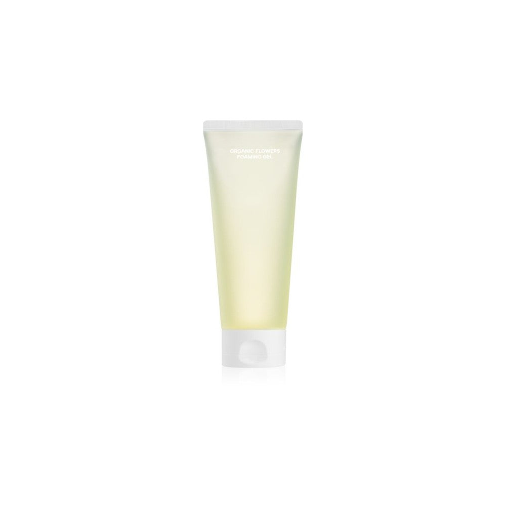 WHAMISA Organic Flowers rauhoittava puhdistusgeelivaahto 150ml