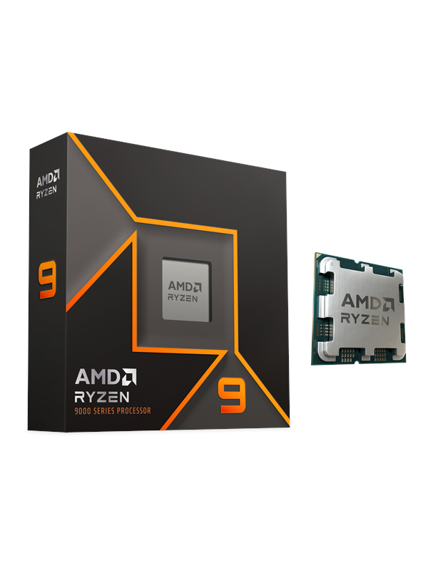AMD Ryzen 9 9900X CPU - 12 ydintä - 4.4 GHz - AMD AM5 - AMD Boxed (ilman jäähdytintä)