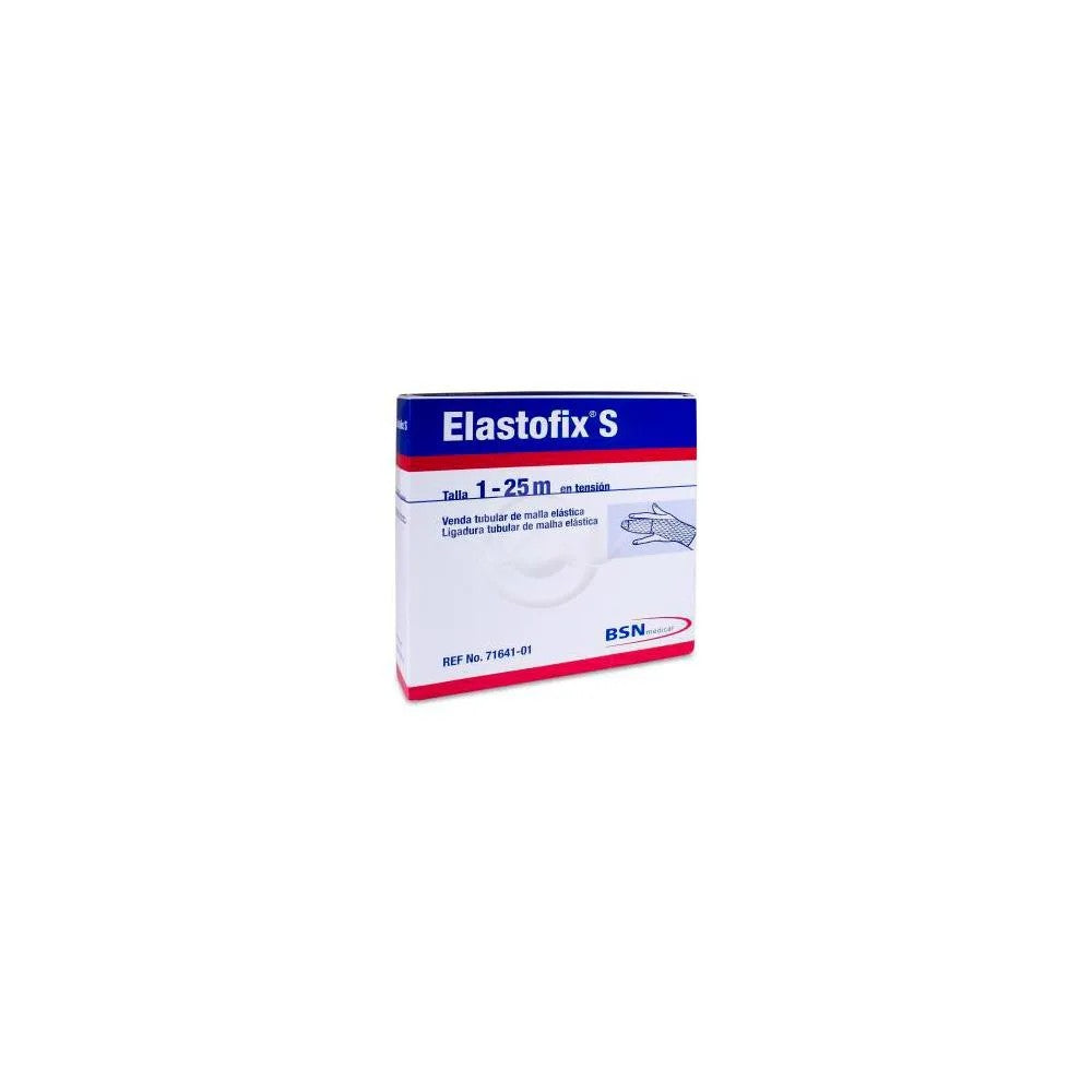Elastofix S putkimainen side Elastinen verkko nilkat Käden koko 1 - 25 M Bsn Medical