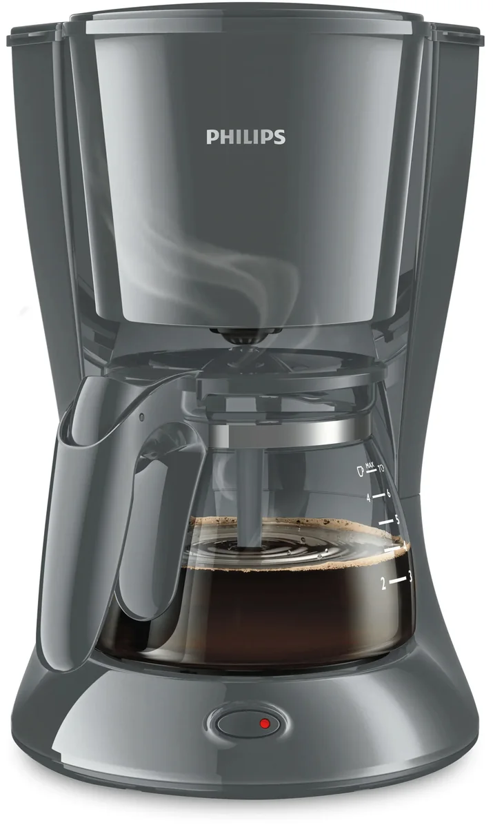 Philips Daily Collection HD7432/10 7 kupin -kahvinkeitin, harmaa