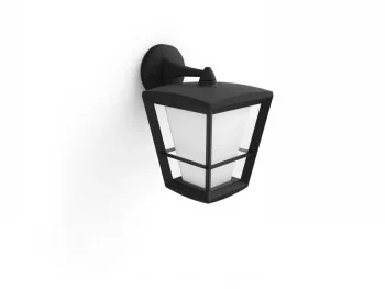 Philips Hue Econic - Seinälamppu - LED-lamppu - 15 W (samanlainen 79 W) - luokka A - 2000-6500 K - musta