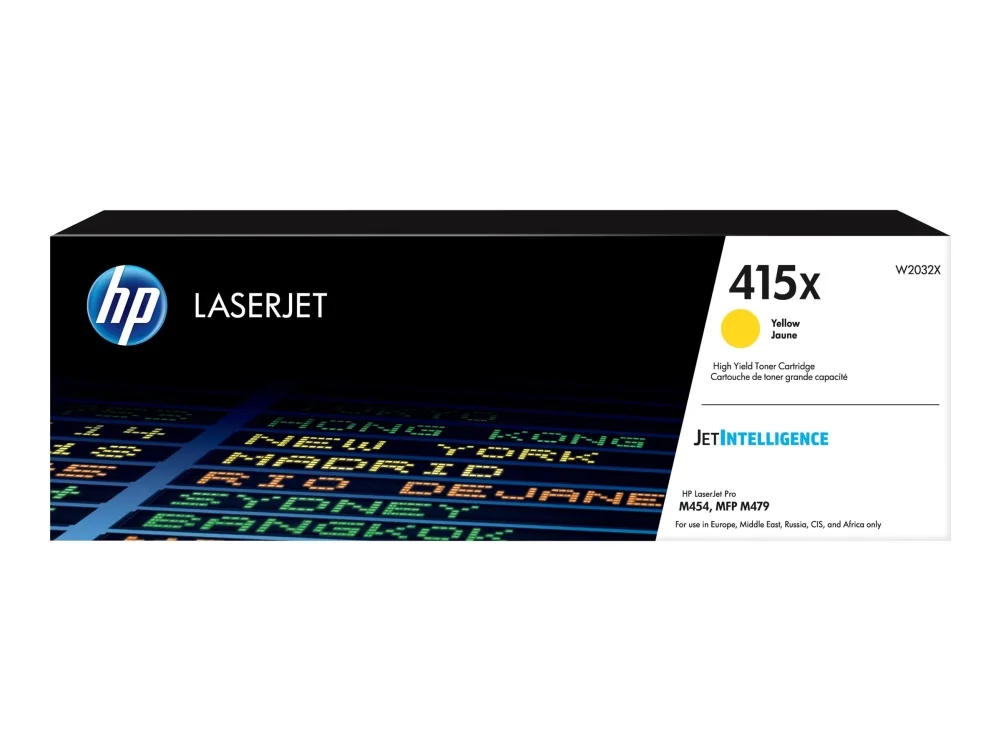 HP 415X / W2032X Keltainen Toner