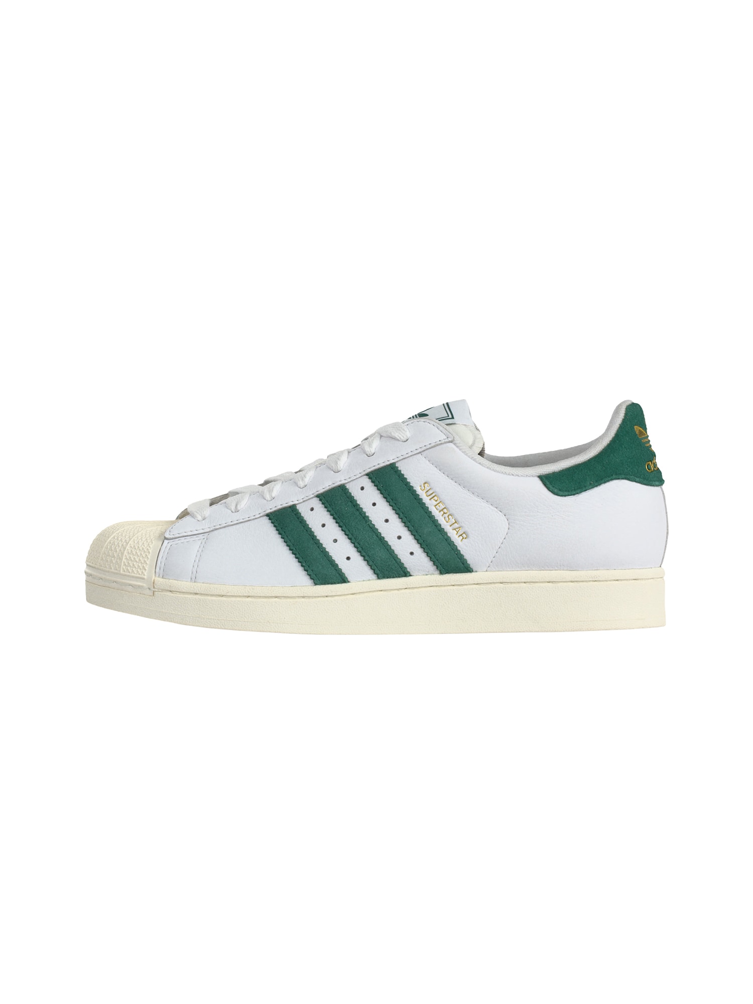 ADIDAS ORIGINALS Matalavartiset tennarit 'Superstar II' smaragdi / offwhite