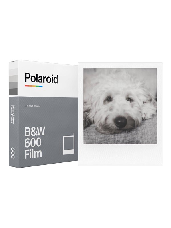 Polaroid - Mustavalkoinen pikafilmi - 600 - ASA 640 - 8 laukausta