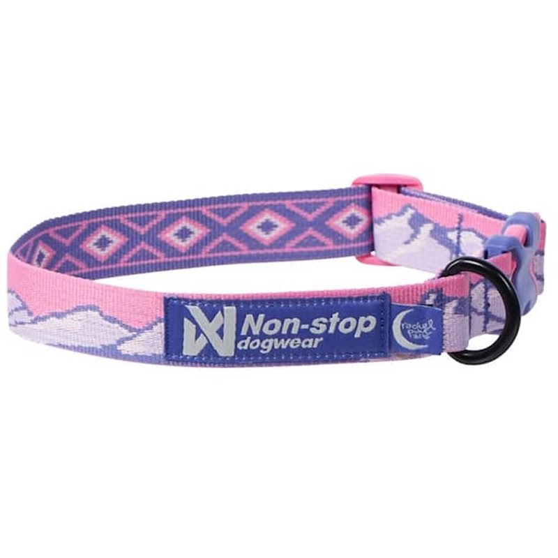Non-stop dogwear Trail Quest Collar Rp Edition Purple/Pink - M