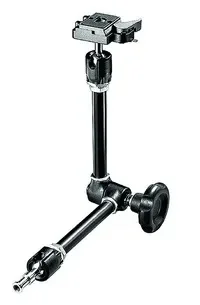 Manfrotto 244rc Variable Friction Arm W/plate Kolmijalka Musta