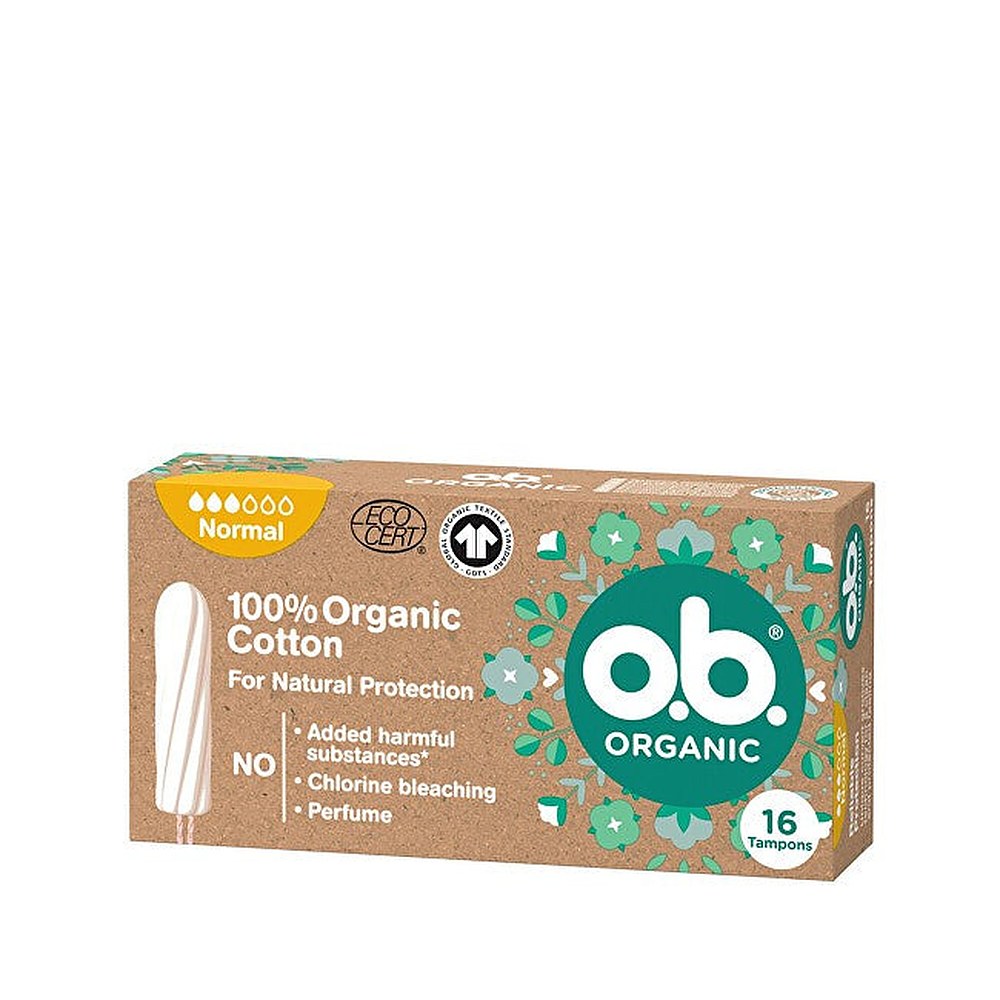 Ob Organic Normal - 16 kappaletta