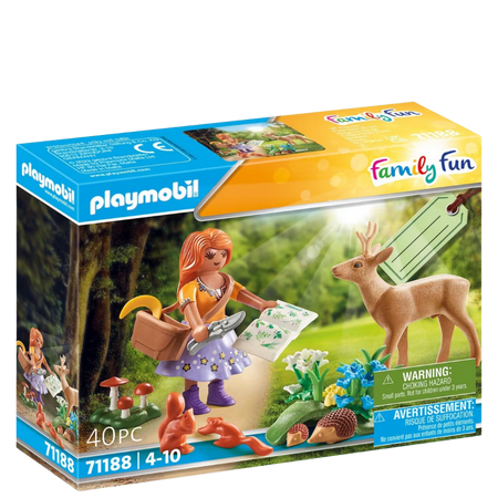 Playmobil Family Fun Plant Scientist Lahjasetti