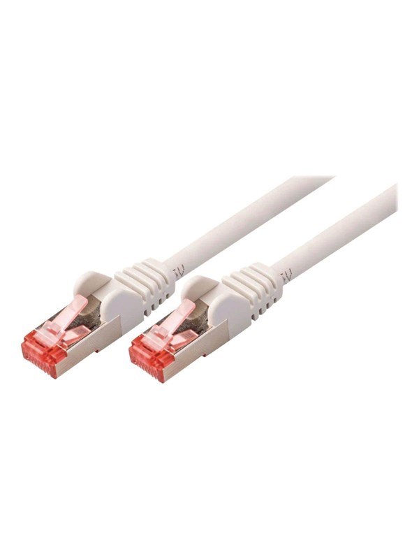 Nedis CAT6 Verkkokaapeli | RJ45 uros | RJ45 uros | S/FTP | 1.00 m | Sisäkäyttöinen | Pyöreä | LSZH | Harmaa | Laatikko