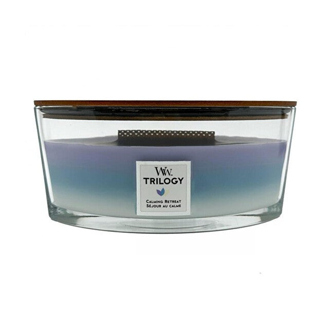 Woodwick Rauhoittava retriitti Trilogy Laiva (hiljainen turvapaikka) - Tuoksukynttilä - 453,6 g
