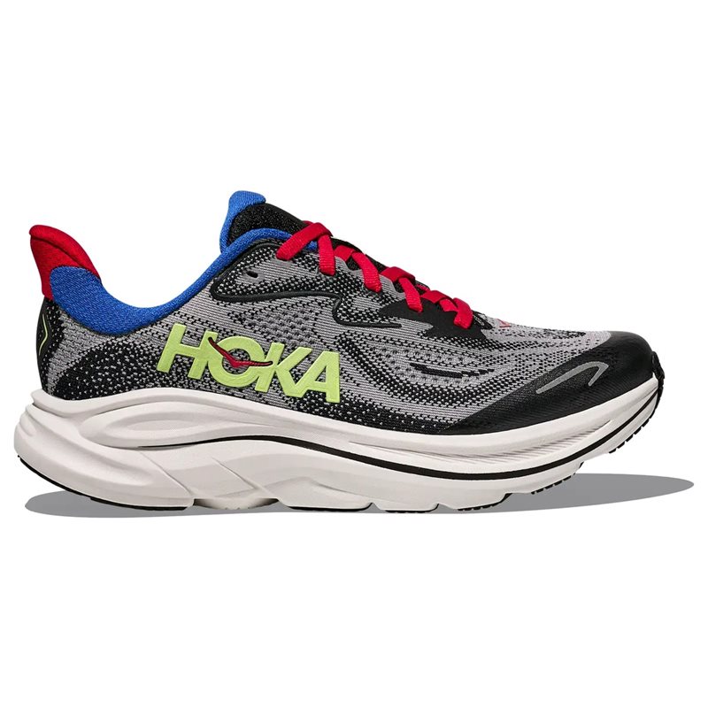 Hoka Y Clifton 10 Youth Foggy Grey/Black - 36 2/3