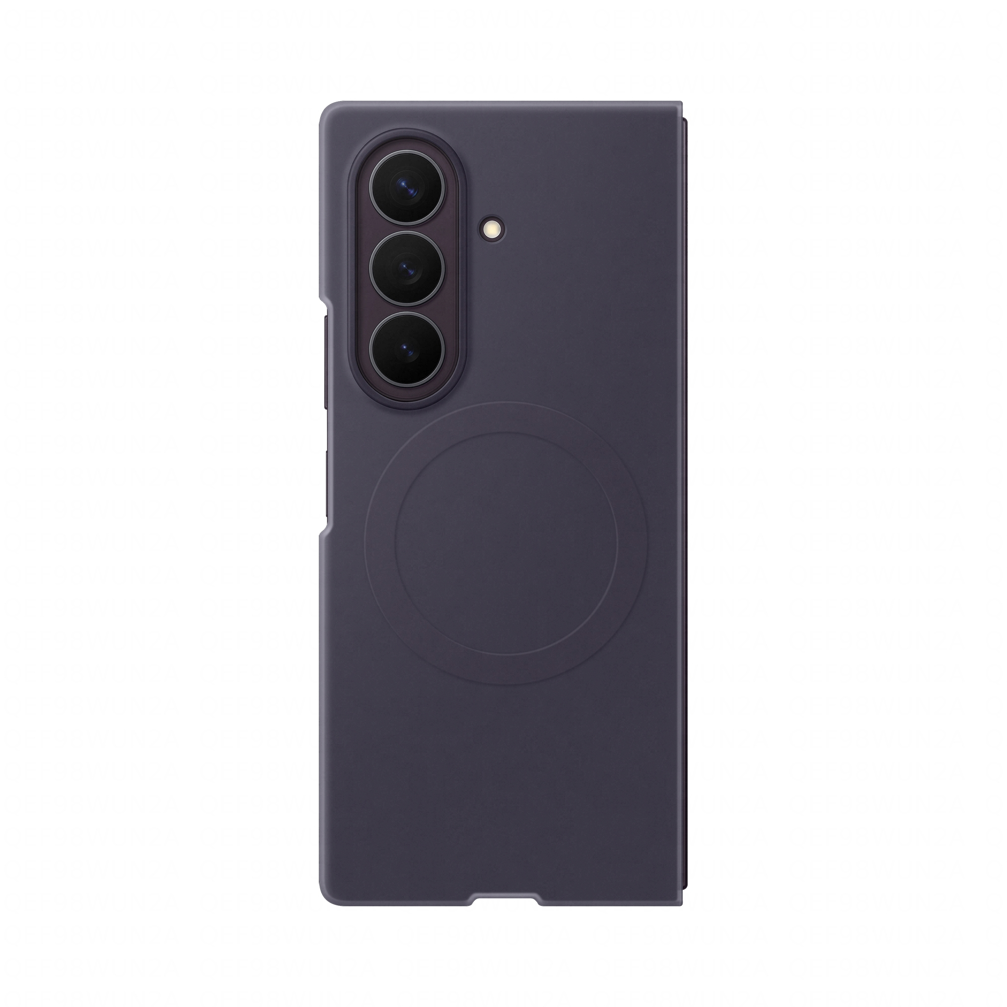 Samsung Galaxy Z Fold8 Ultra Silicone Magnet -silikonikuori, Violetti