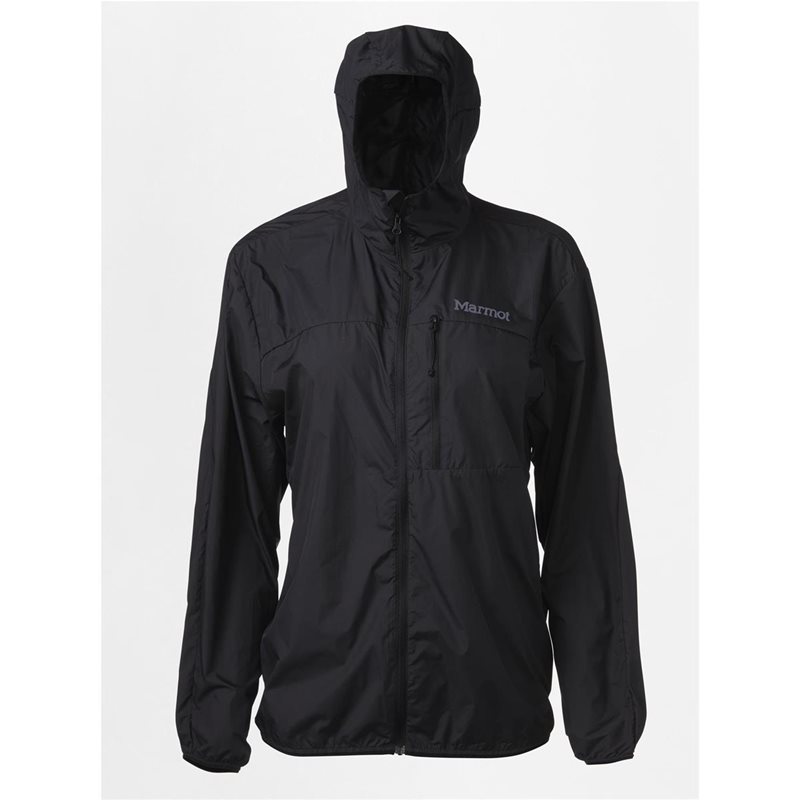 Marmot W Superalloy Bio Wind Jacket Black - XS
