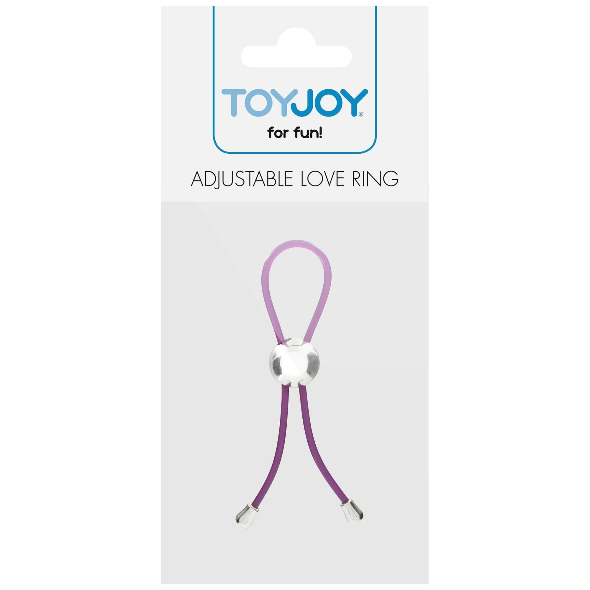 ToyJoy Basics säädettävä silikoninen penisrengas