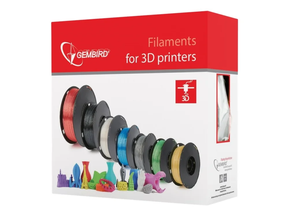 Gembird - Blå - 1 kg - 420 m - TPE-filamentti (3D)
