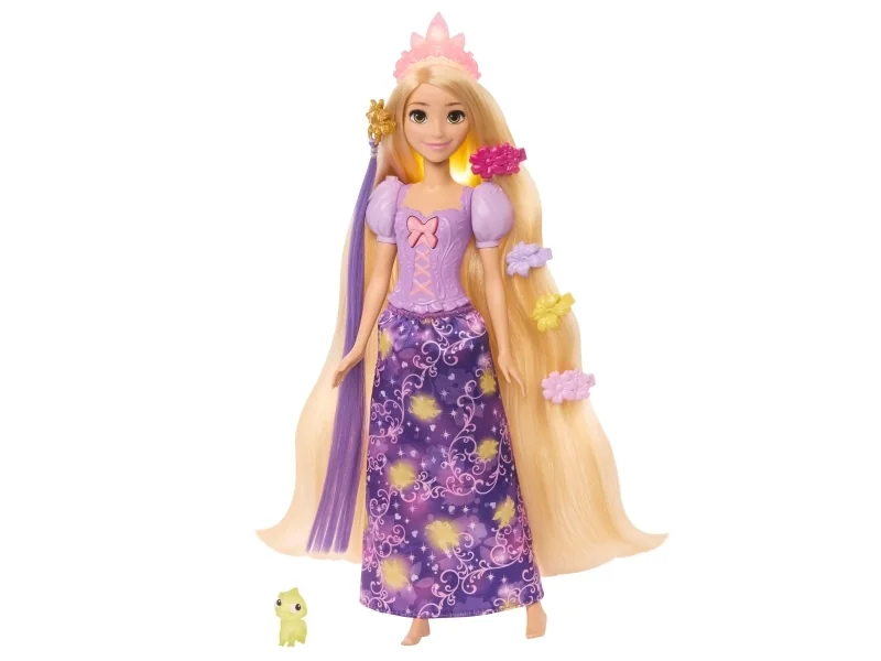 Mattel DISNEY PRINCESS RUPUNZEL interaktiv docka Gyllene hår (JHL46)