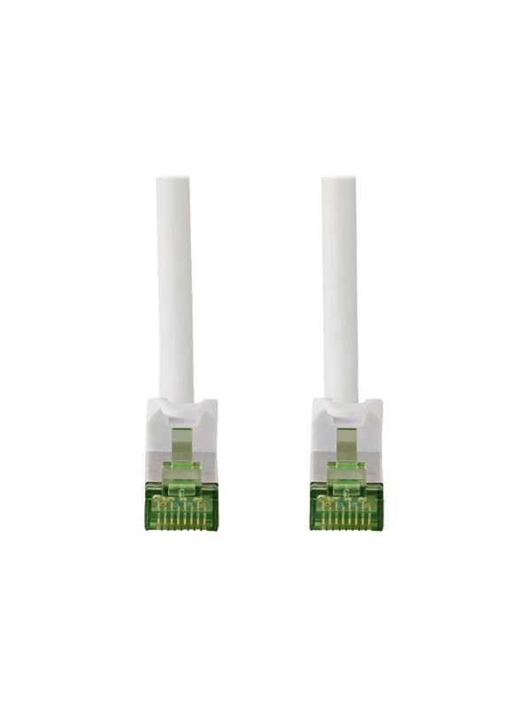 Nedis CAT7 verkkokaapeli | S/FTP | RJ45 uros | RJ45 uros | 5.00 m | Snagless | Pyöreä | LSZH | Valkoinen | Laatikko