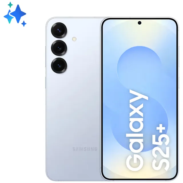Samsung Galaxy S25+ 5G älypuhelin 12/256 GB (Icyblue)