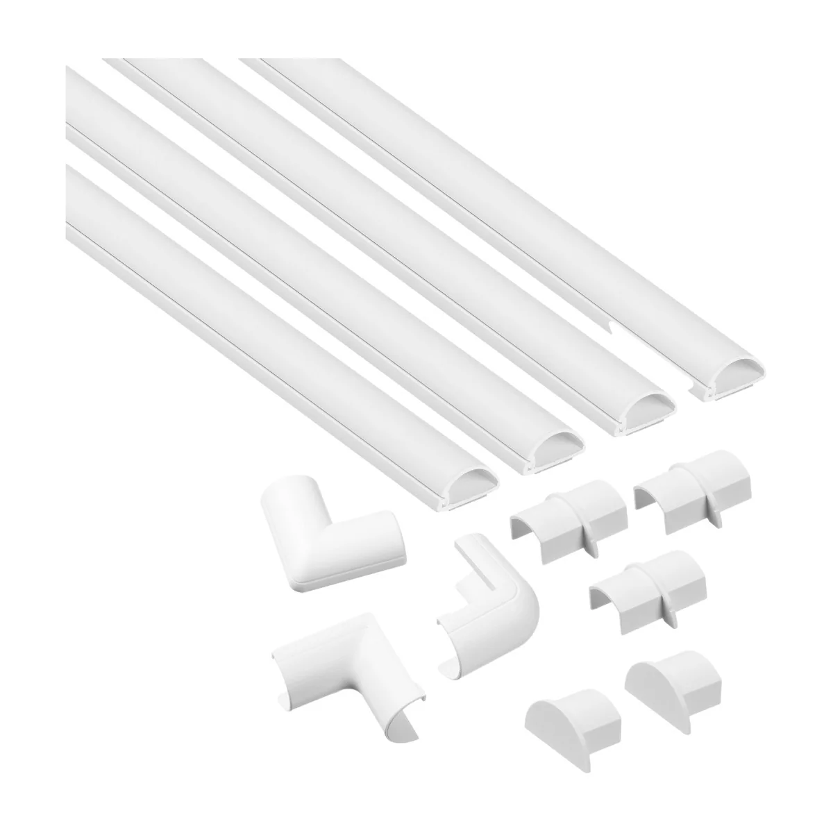 D-line Kaapelikanavasetti 4 X 1m 20x10mm
