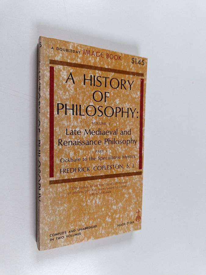 History of Philosophy Volume 3