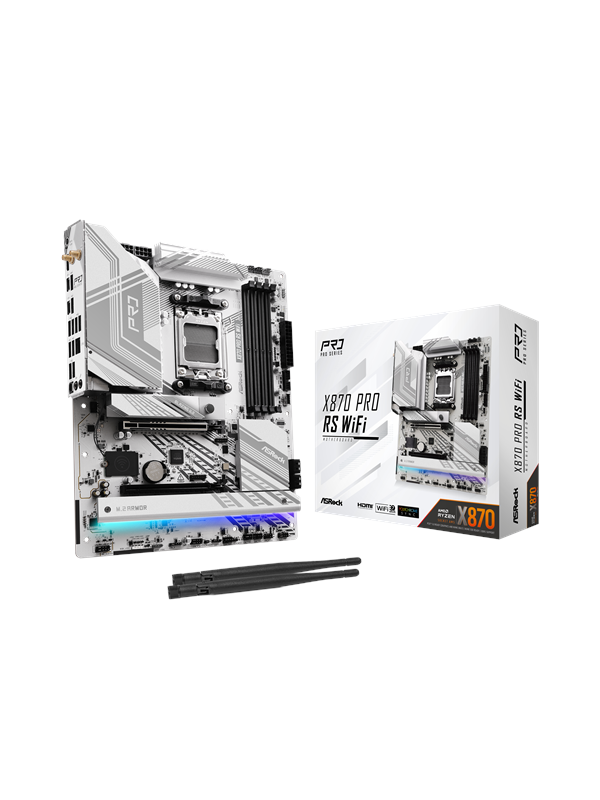 ASRock X870 PRO RS WiFi 7 AM5 ATX -emolevy