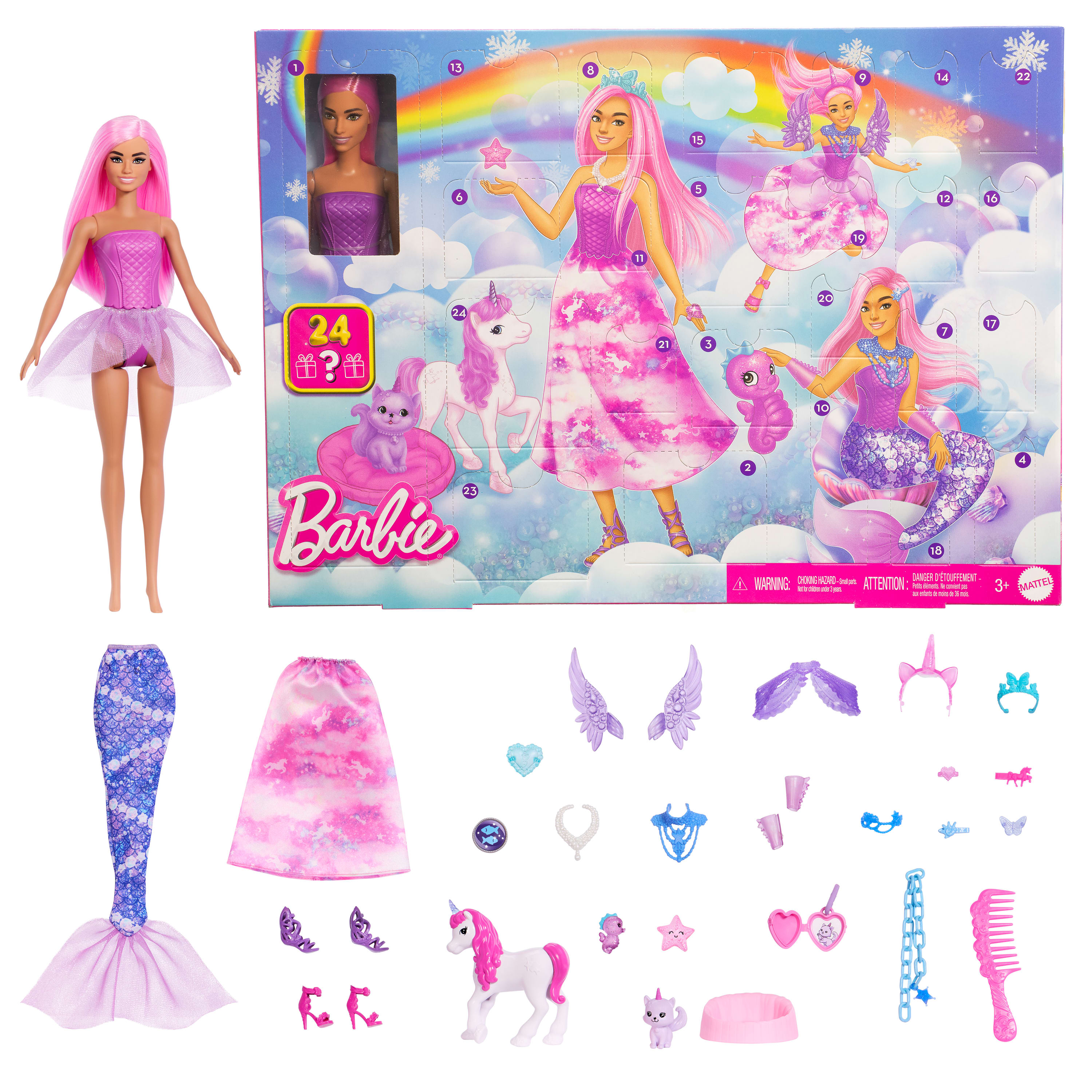 Barbie Fantasia Joulukalenteri 2026