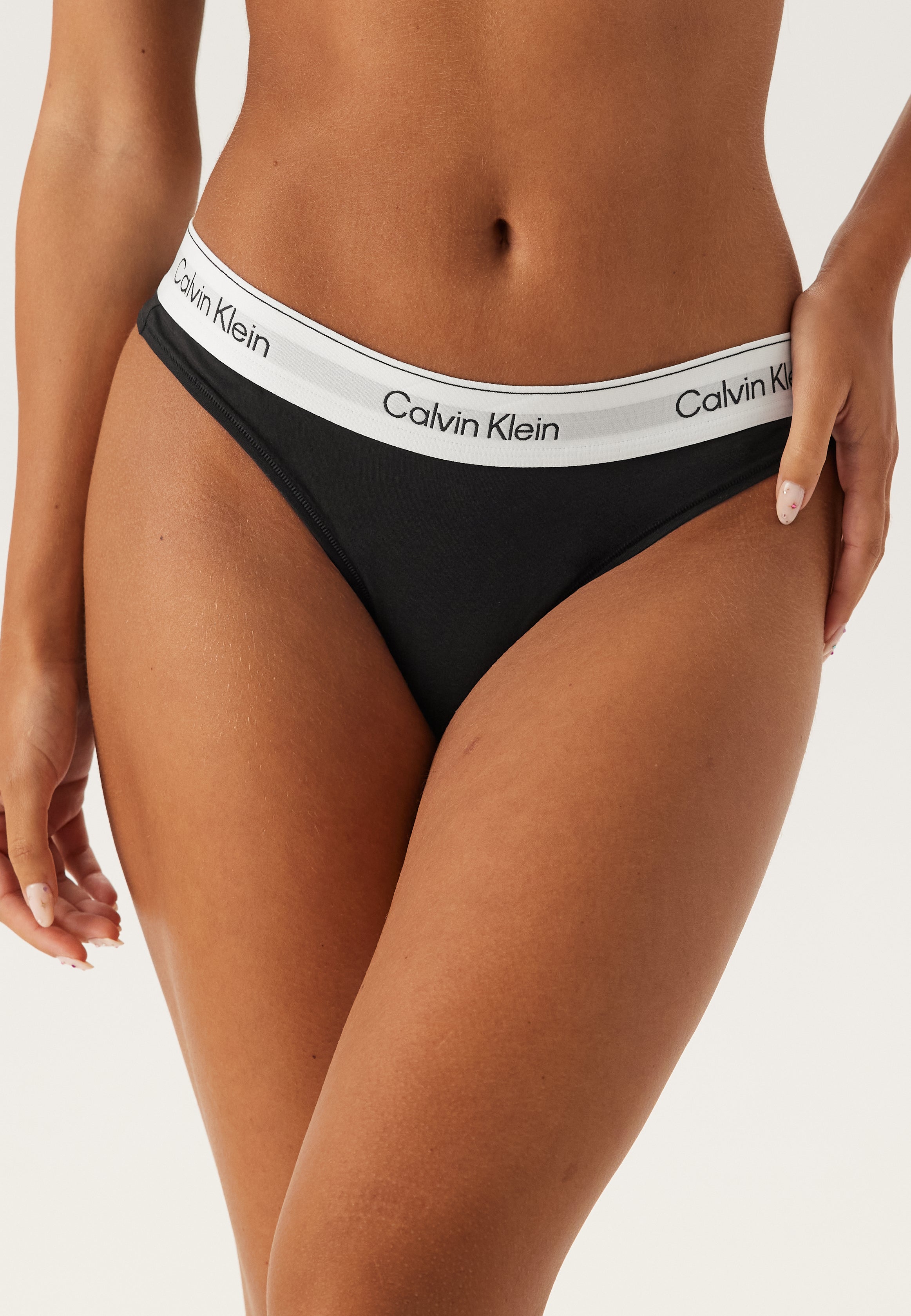 Calvin Klein Underwear Alushousut vaaleanharmaa / musta / valkoinen