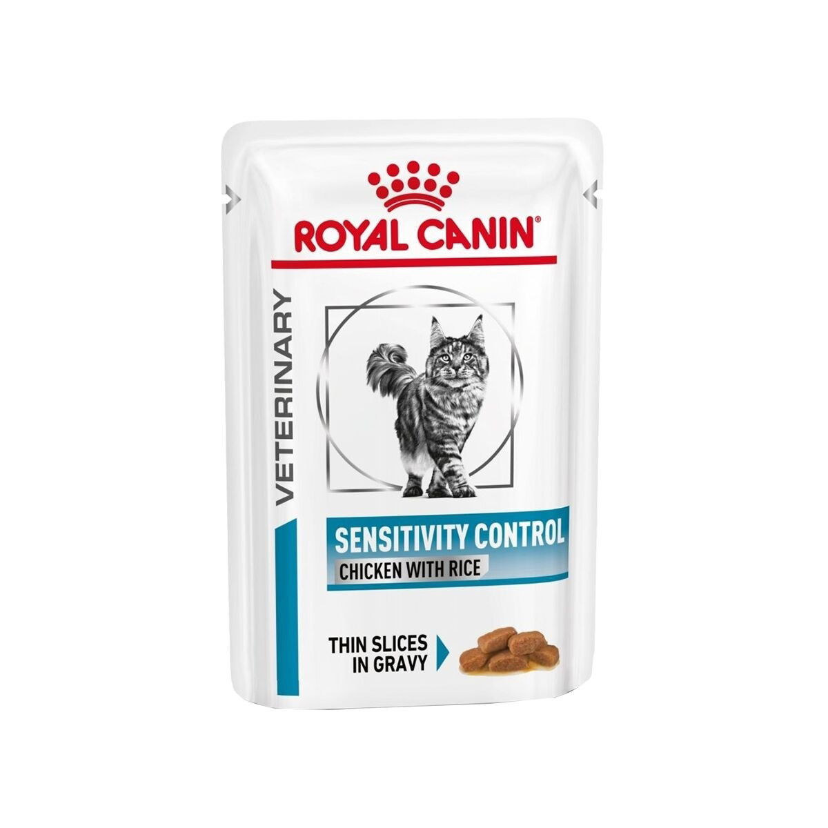 Royal Canin Sensitivity Control Chicken in Gravy, Kissan märkäruoka, Adult, 12 x 85 g