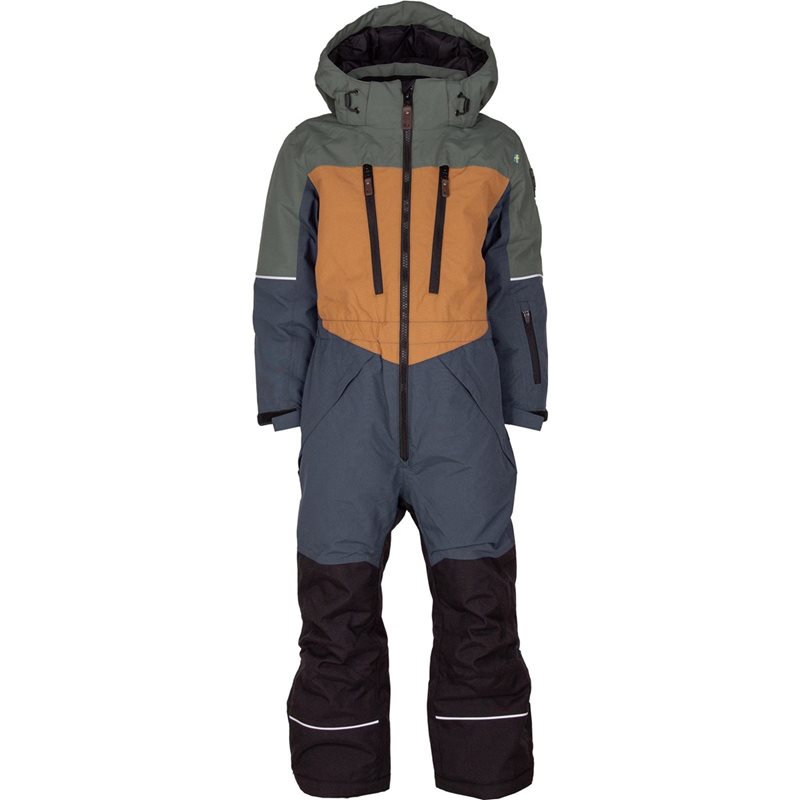 Lindberg Alpine Winter Overall Green/Blue - 120 cl