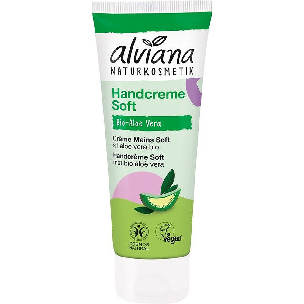 Alviana Pehmeä Käsivoide Aloe Vera Bio 75ml