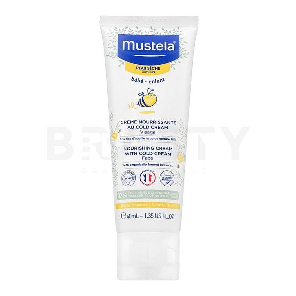 Vauvan ravitseva kasvovoide mehiläisvahalla kuivalle iholle (ravitseva kasvovoide kylmävoiteella) 40 ml