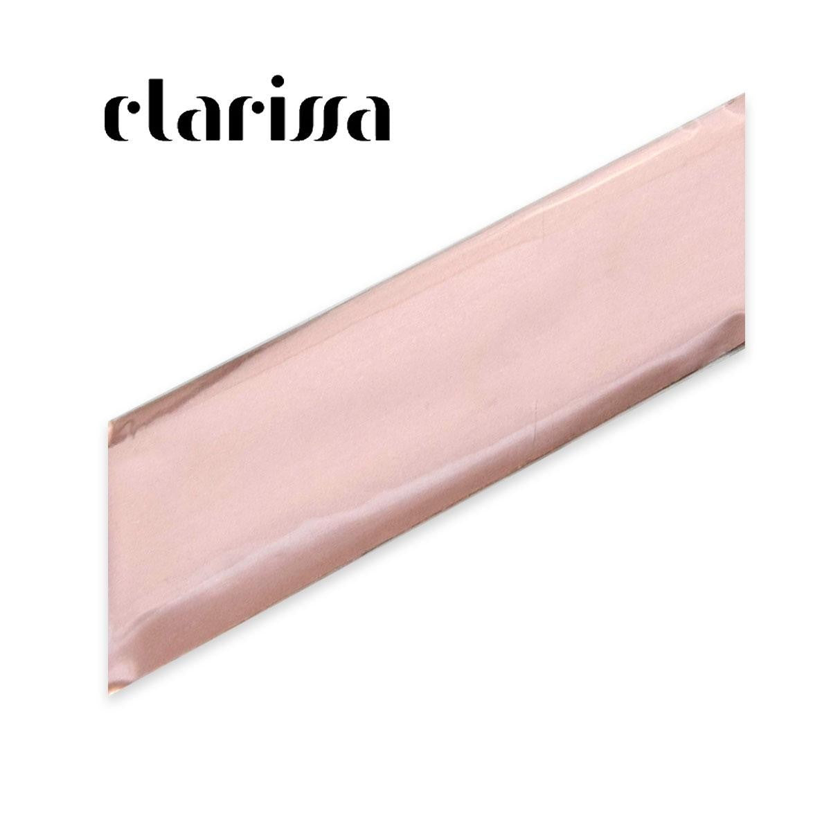 Clarissa läpinäkymätön ruusukulta 100 x 4 cm